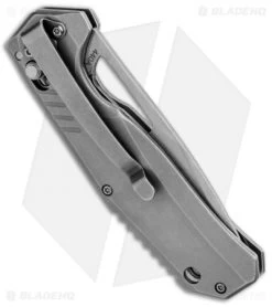 Boker Magnum K2 Ambi-Lock Folding Knife Gray (3.375" Stonewash) 01RY848 -Boker Shop Boker Magnum K2 Ambi Lock Gray SW 01RY848 BHQ 90327 jr side