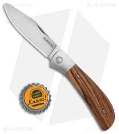 Boker Magnum Kids Slip Joint Knife Zebrawood (3" Satin 440B) -Boker Shop Boker Magnum Kids SJ Zebra Wood Satin BHQ 139188 jr bottlecap