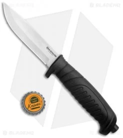 Boker Magnum Knivgar Hunting Fixed Blade Knife Black Polymer (4.1" Satin) -Boker Shop Boker Magnum Knivgar Hunting Black Synthetic 02MB010 BHQ 118414 jr bottlecap