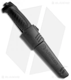 Boker Magnum Knivgar Hunting Fixed Blade Knife Black Polymer (4.1" Satin) -Boker Shop Boker Magnum Knivgar Hunting Black Synthetic 02MB010 BHQ 118414 jr sheath