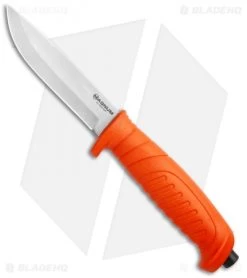 Boker Magnum Knivgar Hunting Fixed Blade Knife Orange Polymer (4.1" Satin)