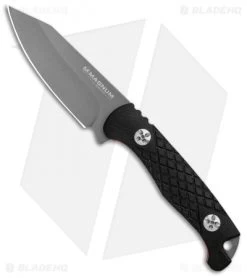 Boker Magnum Life Knife Fixed Blade Black G-10 (3.6" Gray) 02MB201