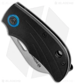 Boker Magnum Lil Lambfoot Frame Lock Knife Black G10 (2" Satin) 01SC081 -Boker Shop Boker Magnum Lil Lambfoot FL Black G 10 Satin 01SC081 BHQ 120668 jr spine