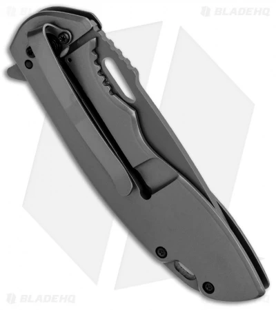 Boker Magnum Massive Half Skull Frame Lock Knife (3.4" Gray) 5 Boker Magnum Massive Half Skull Frame Lock Knife (3.4" Gray) - Image 3