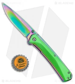 Boker Magnum Matte Rainbow Folding Knife (3.25" Spectrum) 01MB730 -Boker Shop Boker Magnum Matte Rainbow Spectrum 01MB730 BHQ 101888 jr bottlecap