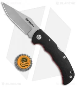 Boker Magnum Most Wanted Lockback Black G-10 (3.5" Satin) 01SC078 -Boker Shop Boker Magnum Most Wanted LB Black G 10 Satin 01SC078 BHQ 118413 jr bottlecap