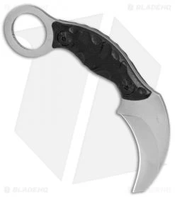 Boker Magnum Neck Bit Karambit Fixed Blade Knife Black G-10 (2" Stonewash) -Boker Shop Boker Magnum Neck Bit BHQ 80854 er side