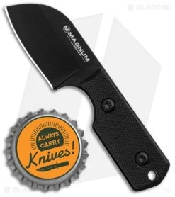 Boker Magnum Neck Santoku Fixed Blade Knife (1.625" Black) 02MB203 9 Boker Magnum Neck Santoku Fixed Blade Knife (1.625" Black) 02MB203 -Boker Shop Boker Magnum Neck Santoku Black 02MB203 BHQ 102499 jr bottlecap