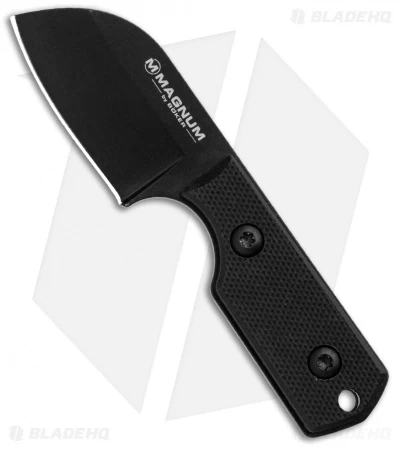 Boker Magnum Neck Santoku Fixed Blade Knife (1.625" Black) 02MB203 3 Boker Magnum Neck Santoku Fixed Blade Knife (1.625" Black) 02MB203