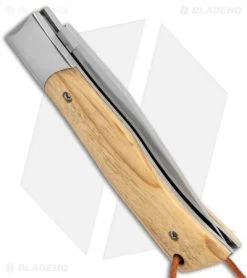 Boker Magnum Parzival Slip Joint Knife Olive Wood (2.75" Satin) 01MB008 8 Boker Magnum Parzival Slip Joint Knife Olive Wood (2.75" Satin) 01MB008 -Boker Shop Boker Magnum Parzival SJ Olive Wood Satin 01MB008 BHQ 125064 jr side