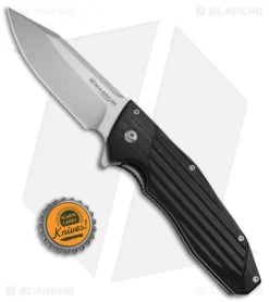 Boker Magnum Passenger Liner Lock Black G-10 (3.4" Satin) 01MB706 -Boker Shop Boker Magnum Passenger LL Black G 10 Satin 01MB706 BHQ 71467 jr bottlecap