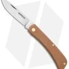 Boker Magnum Rangebuster Slip Joint Knife Brown Micarta (3" Satin) 01RY143 -Boker Shop Boker Magnum Rangebuster Natural Micarta 01RY143 BHQ 136271 jr