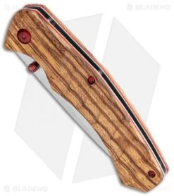 Boker Magnum Red Pupil Liner Lock Knife Zebrawood (3.2" SW) 01SC071 -Boker Shop Boker Magnum Red Pupil LL Zebrano Wood SW 01SC071 BHQ 118404 jr spine