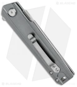 Boker Magnum Roshi Rails Flipper Knife (3.7" Satin) 01RY319 -Boker Shop Boker Magnum Roshi Rails Satin BOM01RY319 BHQ 102964 jr side