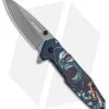 Boker Magnum Screaming Skull Frame Lock Knife (3.3" Gray) 01MB230 1 Boker Magnum Screaming Skull Frame Lock Knife (3.3" Gray) 01MB230 -Boker Shop Boker Magnum Screaming Skull FL Black 01MB230 BHQ 118399 jr