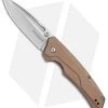 Boker Magnum Seventies Metallic Liner Lock Knife Bronze Aluminum (3.25" Satin)