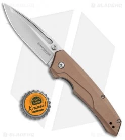 Boker Magnum Seventies Metallic Liner Lock Knife Bronze Aluminum (3.25" Satin) 9 Boker Magnum Seventies Metallic Liner Lock Knife Bronze Aluminum (3.25" Satin) -Boker Shop Boker Magnum Seventies Metalic LL Bronze Aluminum Satin 01RY323 BHQ 111616 jr bottlecap