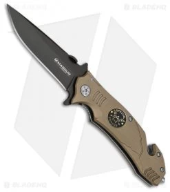 Boker Magnum Special Forces Liner Lock Knife OD Green (3.25" Black) BOM01SC154
