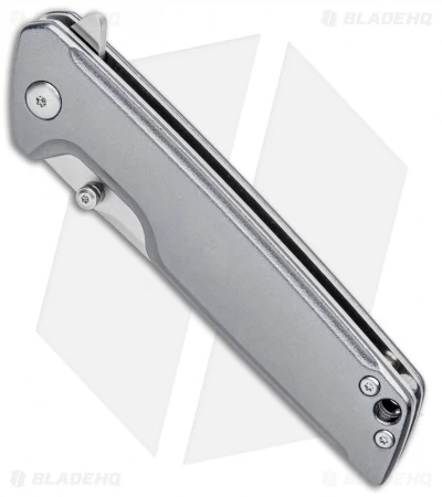 Boker Magnum Straight Brother Frame Lock Knife Aluminum (3.5" Satin) 4 Boker Magnum Straight Brother Frame Lock Knife Aluminum (3.5" Satin) - Image 2