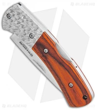 Boker Magnum Turul III Lock Back Knife Pakka Wood (2.6" Satin) 4 Boker Magnum Turul III Lock Back Knife Pakka Wood (2.6" Satin) - Image 2