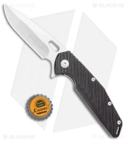 Boker Magnum Urban Outback Liner Lock Knife Black G-10 (3.25" Satin) -Boker Shop Boker Magnum Urban Outback Manual Knife Black G 10 Bhq 94418 ns bottlecap