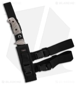 Boker Magnum Warrior Fixed Blade Knife Desert Micarta (6.75" Black) -Boker Shop Boker Magnum Warrior FB Knife Dersert Micarta 6in Black BHQ 139186 td sheath