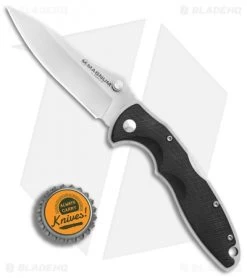 Boker Magnum X-Over Lockback Knife Black G-10 (3.1 Satin) 01SC365 -Boker Shop Boker Magnum X Over BHQ 80849 er bottlecap