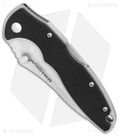 Boker Magnum X-Over Lockback Knife Black G-10 (3.1 Satin) 01SC365 -Boker Shop Boker Magnum X Over BHQ 80849 er spine