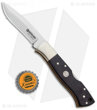 Boker Mamba Folding Lockback Knife Grenadill Wood (3.1" Satin) 110821 6 Boker Mamba Folding Lockback Knife Grenadill Wood (3.1" Satin) 110821 - Image 4