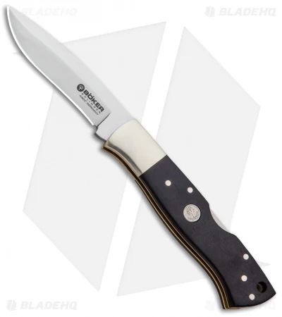 Boker Mamba Folding Lockback Knife Grenadill Wood (3.1" Satin) 110821 3 Boker Mamba Folding Lockback Knife Grenadill Wood (3.1" Satin) 110821