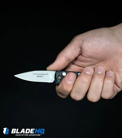 Boker Mini Kalashnikov Automatic Knife Black (2.5" D2 Bead Blast) 7 Boker Mini Kalashnikov Automatic Knife Black (2.5" D2 Bead Blast) - Image 5