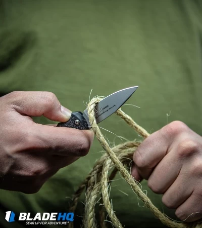 Boker Mini Kalashnikov Automatic Knife Black (2.5" D2 Bead Blast) 9 Boker Mini Kalashnikov Automatic Knife Black (2.5" D2 Bead Blast) - Image 7