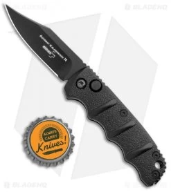 Boker Mini Kalashnikov Bowie Automatic Knife Black (2.5" Black) -Boker Shop Boker Mini Kalashnikov Bowie Auto Black BHQ 96965 jr bottlecap