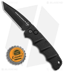 Boker Mini Kalashnikov Tanto Automatic Knife Black (2.5" Black) 9 Boker Mini Kalashnikov Tanto Automatic Knife Black (2.5" Black) -Boker Shop Boker Mini Kalashnikov Tanto Automatic Knife Black 2in Black BHQ 132752 td size