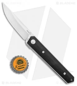 Boker Mini Kwaiken 42 Folding Knife Black G-10 (3.13" Satin D2) 01BO245 -Boker Shop Boker Mini Kwaiken 42 Black G 10 Satin 01BO245 BHQ 101762 jr bottlecap