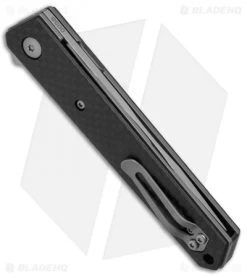 Boker Mini Kwaiken Flipper Knife Carbon Fiber (3" Satin VG-10) 01BO283 8 Boker Mini Kwaiken Flipper Knife Carbon Fiber (3" Satin VG-10) 01BO283 -Boker Shop Boker Mini Kwaiken CF 01BO283 BHQ 49510 jr side