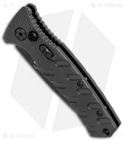Boker Mini Strike Automatic Knife Black Aluminum (2.6" Black D2) 7 Boker Mini Strike Automatic Knife Black Aluminum (2.6" Black D2) -Boker Shop Boker Mini Strike Auto Black Black 01BO436NSOI BHQ 99629 jr spine