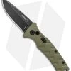 Boker Mini Strike Automatic Knife OD Green Aluminum (2.6" Smokewash D2) -Boker Shop Boker Mini Strike Auto OD Green Smokewash 01BO437NSOI BHQ 99630 jr