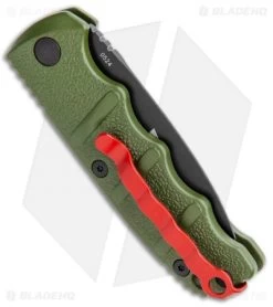 Boker Mini Warhawk Kalashnikov Dagger Automatic Knife Green (2.5" Black D2) 7 Boker Mini Warhawk Kalashnikov Dagger Automatic Knife Green (2.5" Black D2) -Boker Shop Boker Mini Warhawk Kalashnikov Auto Dagger Green Black BHQ 113923 jr side