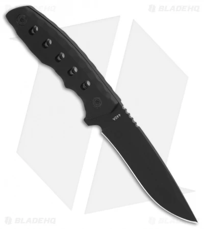 Boker Magnum Oblong Hole Fixed Blade Knife Black Neoprene (3.3" Black) 02RY689 4 Boker Magnum Oblong Hole Fixed Blade Knife Black Neoprene (3.3" Black) 02RY689 - Image 2