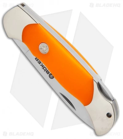 Boker Optima Night Hunter Lockback Knife Orange (3.625" Satin) 113027 4 Boker Optima Night Hunter Lockback Knife Orange (3.625" Satin) 113027 - Image 2