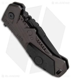 Boker Plus AK-16 Kalashnikov Liner Lock Knife (3.5" Black) 01KAL16 -Boker Shop Boker Plus AK 16 Kalashnikov Black 01KAL16 BHQ 49516 jr side