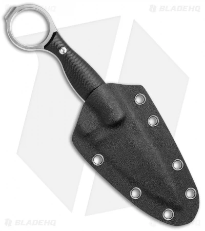 Boker Plus Accomplice Fixed Blade Knife Black G-10 (3.1" Satin) 4 Boker Plus Accomplice Fixed Blade Knife Black G-10 (3.1" Satin) - Image 3