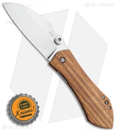 Boker Plus Anso 67 Pro Liner Lock Knife Zebrawood (3.4" Satin) 01BO233 6 Boker Plus Anso 67 Pro Liner Lock Knife Zebrawood (3.4" Satin) 01BO233 - Image 4