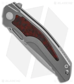 Boker Plus Aphex Mini Frame Lock Knife Titanium/Red Marble CF (3" Satin) 1BO197 -Boker Shop Boker Plus Aphex Mini Frame Lock Knife Ti Red Marble CF BHQ 131449 td spine