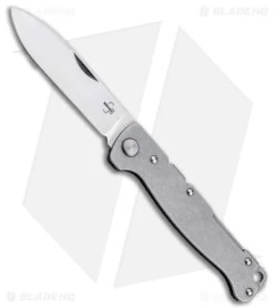 Boker Plus Atlas Backlock Knife Gray Steel (2.6" Polish) 01BO865
