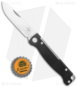 Boker Plus Atlas Slip Joint Knife Black Steel (2.6" Polish) 01BO851 -Boker Shop Boker Plus Atlas SJ Black Steel Polish BHQ 118381 jr bottlecap