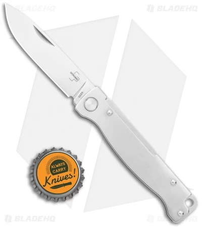 Boker Plus Atlas Slip Joint Knife Gray Steel (2.6" Polish) 01BO850 6 Boker Plus Atlas Slip Joint Knife Gray Steel (2.6" Polish) 01BO850 - Image 4