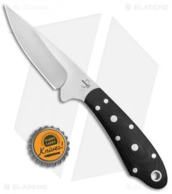 Boker Plus Backdrop Yurco Fixed Blade Knife Black G-10 (3.5" Satin) 02BO028 -Boker Shop Boker Plus Backdrop Yurco Fixed Blade Black G 10 Satin 02BO028 BHQ 118384 jr bottlecap