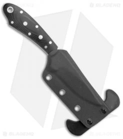 Boker Plus Backdrop Yurco Fixed Blade Knife Black G-10 (3.5" Satin) 02BO028 -Boker Shop Boker Plus Backdrop Yurco Fixed Blade Black G 10 Satin 02BO028 BHQ 118384 jr sheath